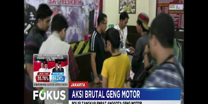 Polres Jaksel Tangkap 4 Anggota Geng Motor Tewaskan Danu Tirta Saat SOTR