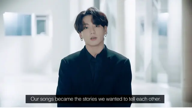 BTS dalam pidato Sidang Umum PBB ke-75 (YouTube/ BangtanTV)