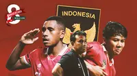 Timnas Indonesia U-17 - Bima Sakti, Arkhan Kaka dan Iqbal Gwijangge (Bola.com/Decika Fatmawaty)