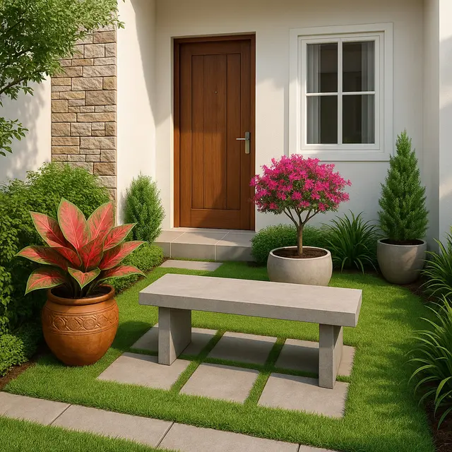 Model Taman Depan Rumah Kecil Ukuran 6x9