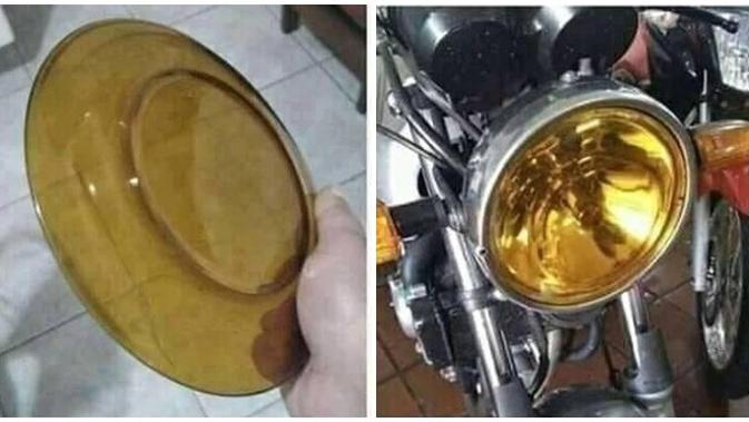 Modifikasi Kendaraan dengan Perabotan Rumah Tangga Ini Bikin Geleng-geleng (sumber:1cak.com)