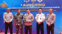 Polda Metro Jaya Baru saja resmi meluncurkan teknologi Electronic Traffic Law Enforcement (ETLE) Mobile atau kamera tilang yang dipasangkan pada mobil patroli Polantas. (Merdeka.com/Rahmat Baihaqi)