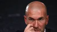 Zinedine Zidane menjanjikan Real Madrid akan bermain lebih menyerang di bawah asuhannya. (Reuters/Sergio Perez)