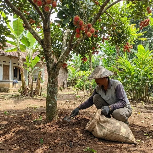 Tips Supaya Buah Rambutan Berbuah Manis
