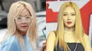 Rambut HyunA tampak sangat berantakan sebelum ditata oleh hair stylist, akan tetapi setelah itu ia tampil begitu menawan. (Foto: koreaboo.com)