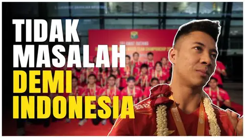 VIDEO: Alasan Dejan Ferdinansyah Tidak Tampil di Final Badminton Asia Mixed Team Championship 2025