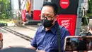 "Ya klarifikasi tentang aset-aset," ujar Adhy kepada wartawan di Gedung Merah Putih KPK, Senin siang (22/5). (Liputan6.com/Angga Yuniar)