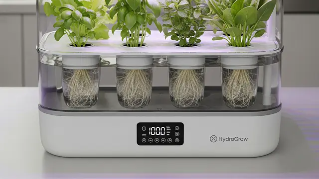 Model Kebun Mini untuk Keluarga Sibuk (AI)