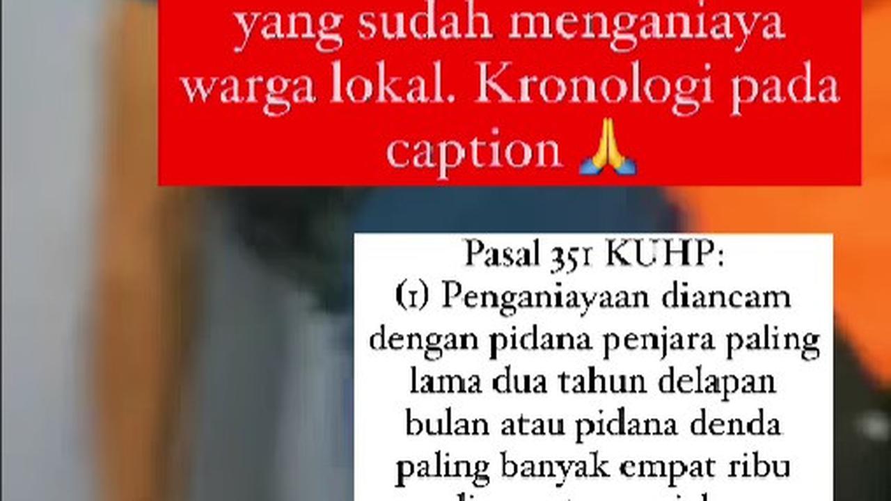 WNA Rusia Aniaya Warga Bali