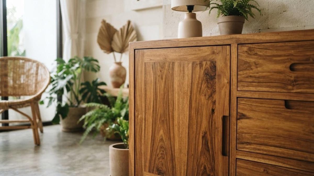 Tips Desain Interior untuk Kabinet Kayu Alami yang Estetik &amp; Tahan Lama, Klasik dan Fungsional
