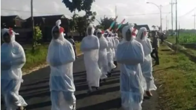 6 Kostum Gerak Jalan Paling Absurd Ini Bikin Penonton Senyum Lebar