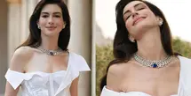 Lihat di sini beberapa potret penampilan Anne Hathaway yang sedang banyak dibicarakan ketika hadiri acara BVLGARI di Roma.