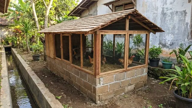 Model Kandang Ayam 2 Meter