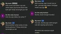 Kangen Almarhum Ibu, Anak Ini Bikin Chat Haru dengan Teknologi Berbasis AI (IG/folkative TikTok/susandarif)