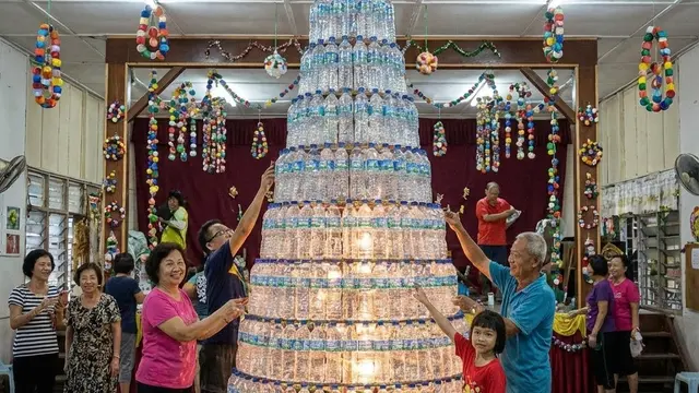 Dekorasi Panggung Natal