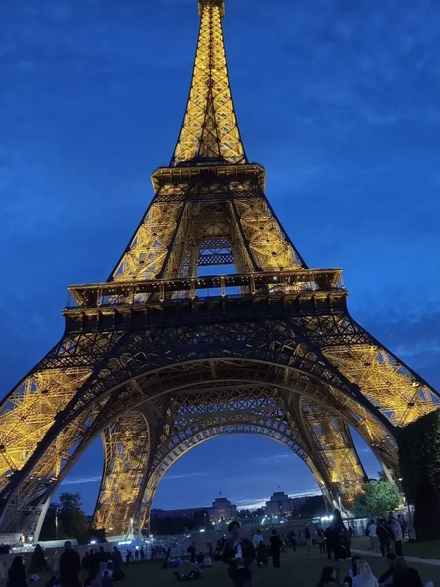 Menara Eiffel. Foto/Nurmayanti/Liputan6.com