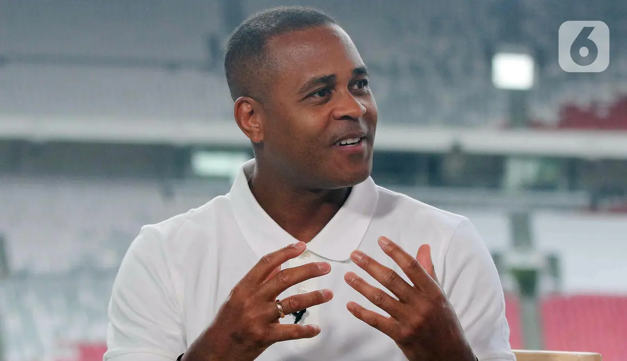 Untuk meraih hasil maksimal bagi perjalanan timnas Indonesia, Patrick Kluivert mengaku akan memaksimalkan seluruh sumber daya yang ada dan dimilikinya. (Liputan6.com/Herman Zakharia)