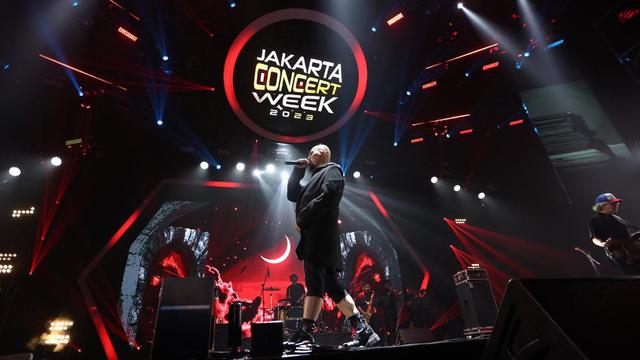 Ahmad Dhani Project Sukses Buka Hari Pertama Jakarta Concert Week 2023. (ist)