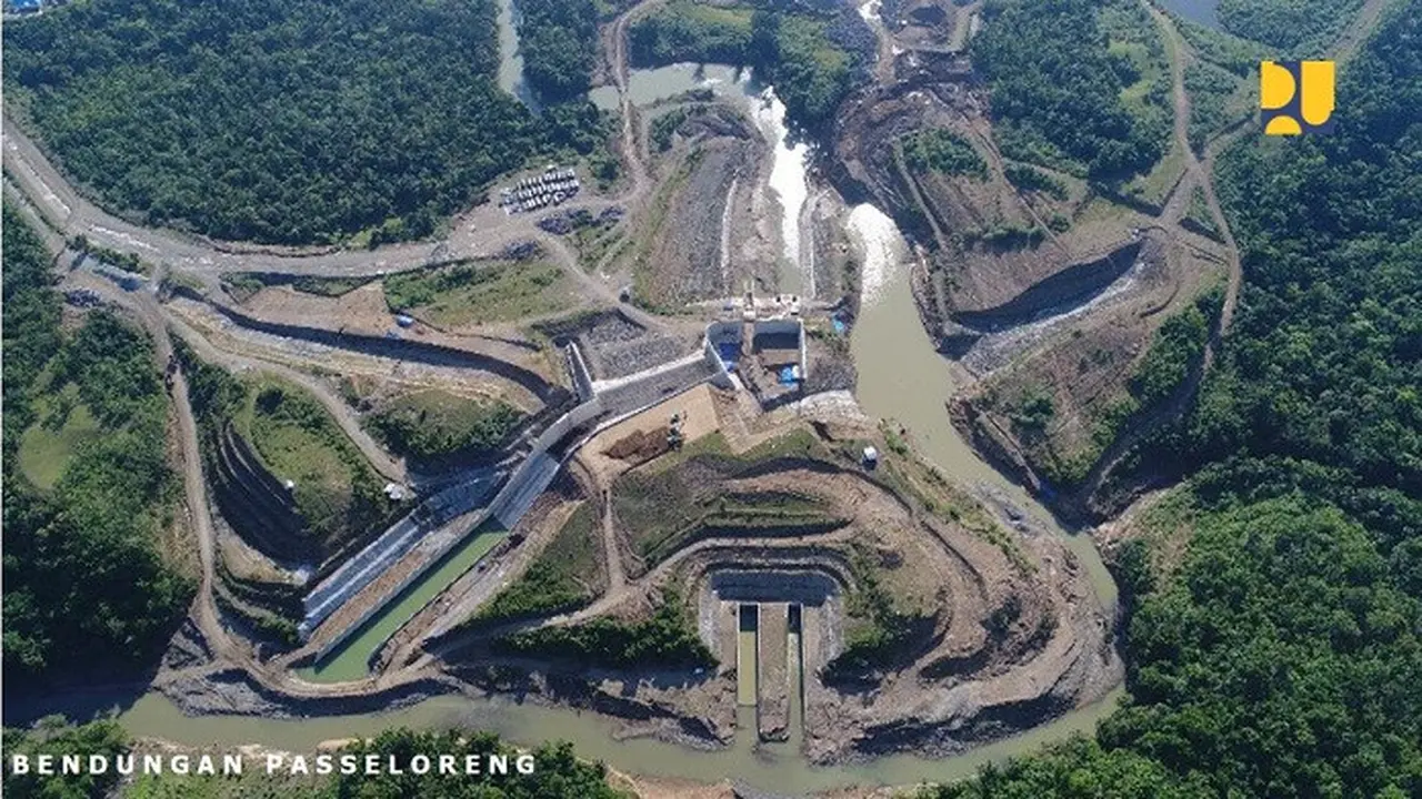 Bendungan Passeloreng (Dok Foto: Kementerian PUPR)