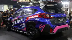 Selain itu, dilakukan juga penyesuaian kaki-kaki khas kompetisi drift PRO, hingga pengembangan bodykit. (Liputan6.com/Herman Zakharia)