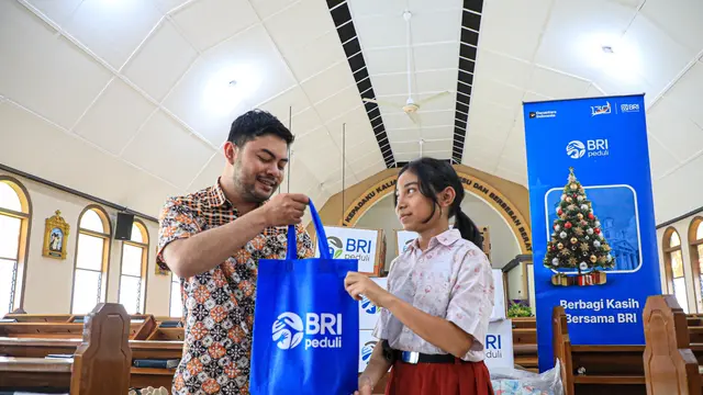 Rayakan Natal 2025, BRI Peduli Salurkan Puluhan Ribu Paket Sembako ke Berbagai Daerah