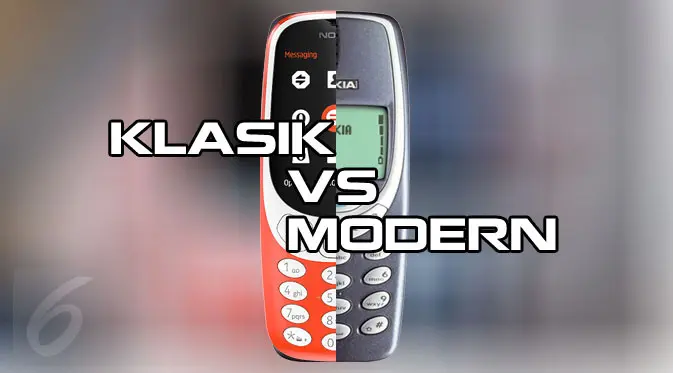 Nokia 3310 lawas vs baru