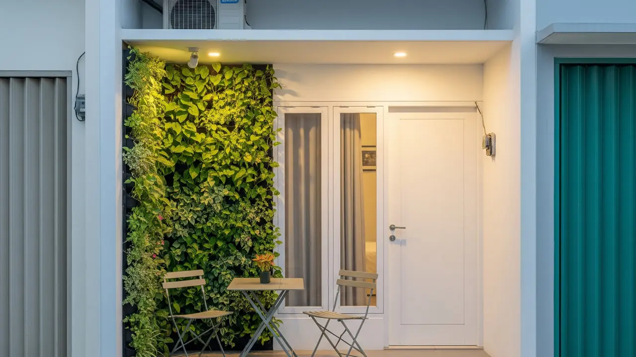 Desain Rumah Sempit tapi Punya Teras Nyaman