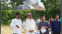 Kepala Otorita Ibu Kota Nusantara Bambang Susantono turut merayakan Hari Raya Idul Adha di IKN Nusantara. (dok: IKN)