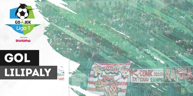 VIDEO: Gol Sensasional Lilipaly, Bola Sampai Tembus Jala Gawang Madura United