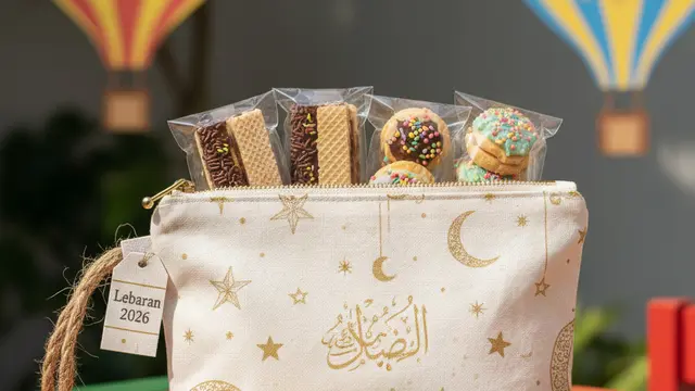 Bungkus Hampers Lebaran 2026. AI