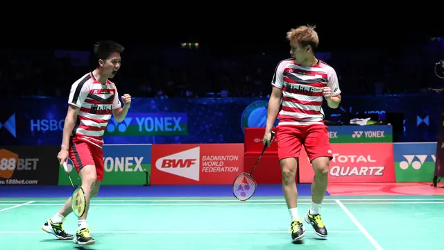 Kevin Sanjaya Sukamuljo / Marcus Fernaldi Gideon - All England