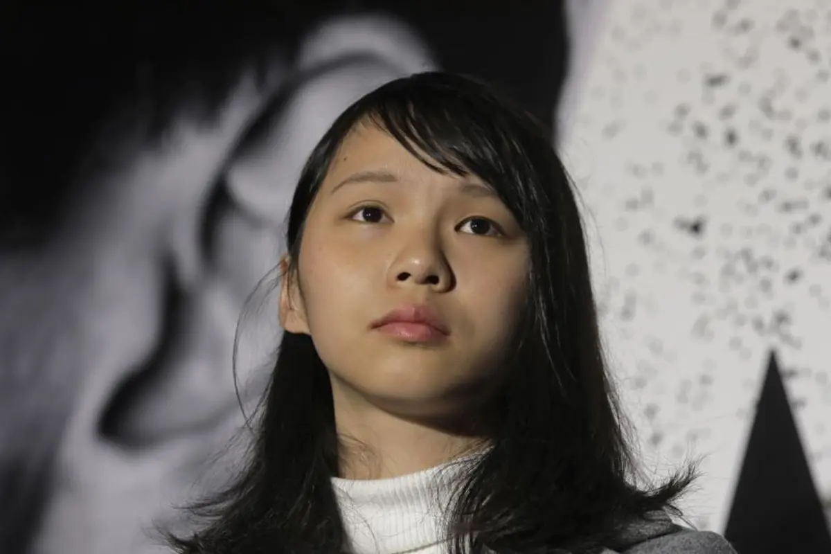 Agnes Chow, politisi muda pro-demokrasi di Hong Kong, anggota Partai Demosisto (AP)