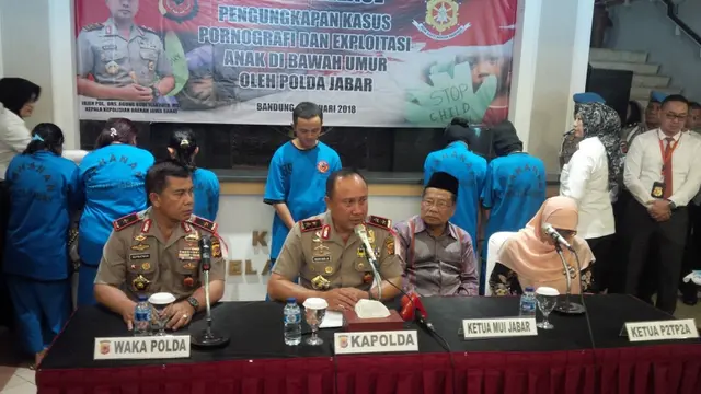 Peran 6 Tersangka Kasus Video Mesum Bocah-Wanita Dewasa