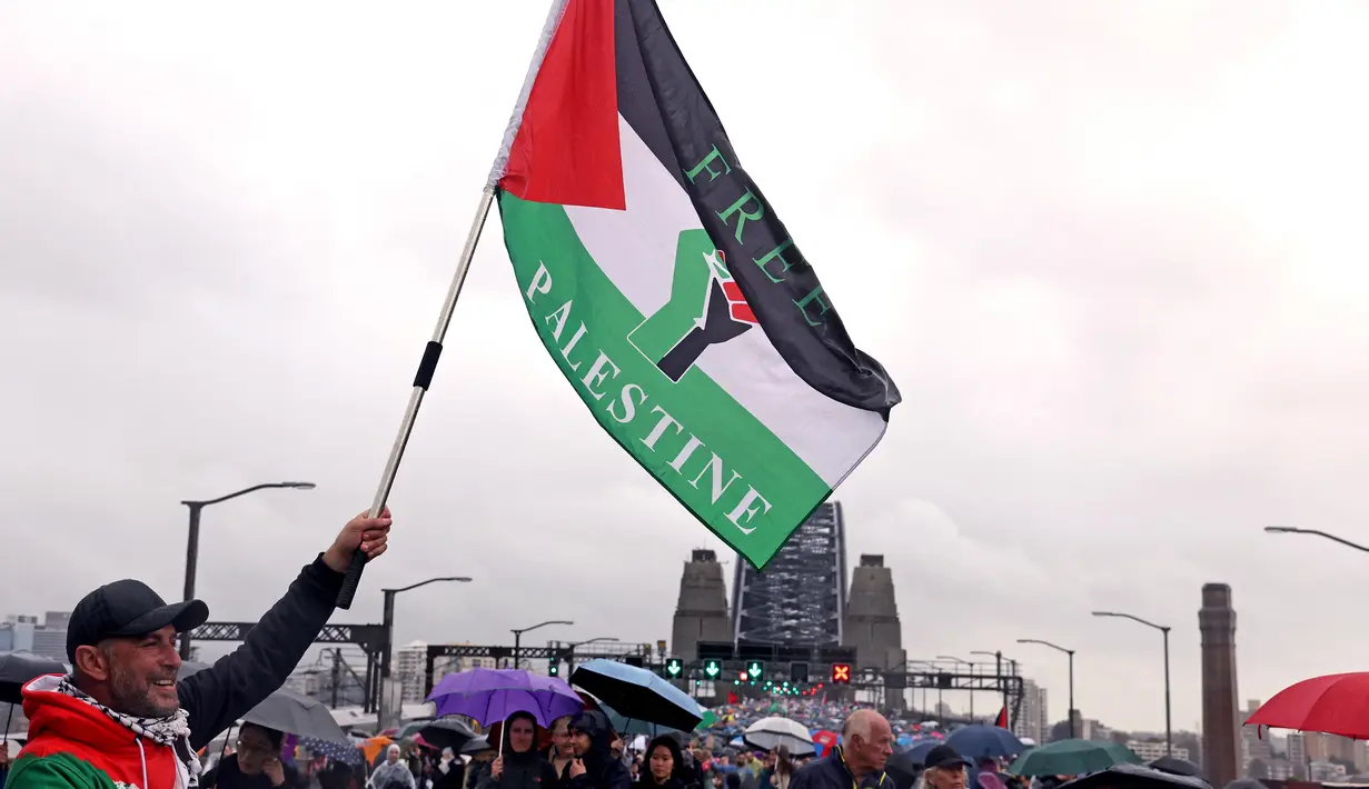 Badan Program Pangan Dunia memperkirakan, satu dari empat warga Palestina di Gaza menghadapi kondisi seperti kelaparan dan 100.000 wanita dan anak-anak menderita kekurangan gizi akut. (DAVID GRAY/AFP)