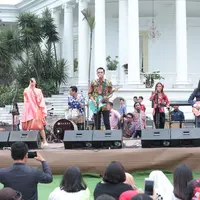 Memperingati Hari Sumpah Pemuda di Istana Bogor (Deki Prayoga/bintang.com)