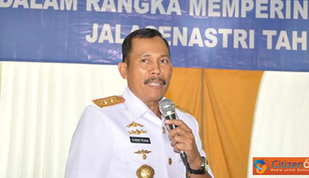 Citizen6, Surabaya: Dankobangdikal Laksamana Muda TNI Djoko Teguh Wahojo menghadiri acara Tasyakuran dalam rangka peringatan HUT Jalasensatri k6 - 66, Selasa (28/8). (Pengirim: Penkobangdikal)