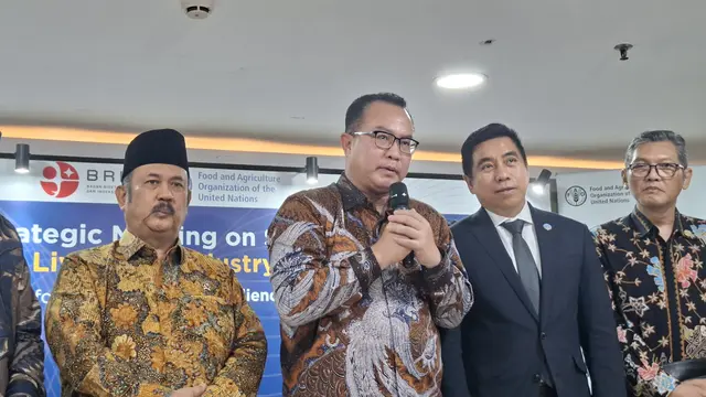 Badan Riset dan Inovasi Nasional (BRIN) bersama Organisasi Pangan dan Pertanian Perserikatan Bangsa-Bangsa (FAO) untuk meningkatkan sektor peternakan Indonesia. (Foto: Liputan6.com/Arief RH)
