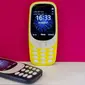 Nokia 3310 resmi kembali muncul dengan tampilan lebih modern. (Sumber: The Verge)