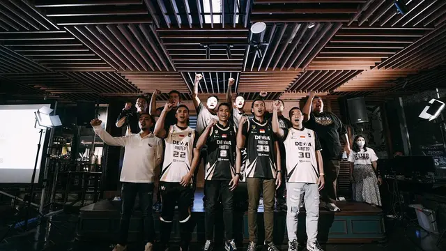 Tim basket Dewa United Surabaya untuk IBL 2022