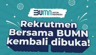 Rekrutmen Bersama Badan Usaha Milik Negara (BUMN) kembali dibuka pada tahun ini. Kabar bahagia ini disampaikan langsung oleh Menteri BUMN, Erick Thohir. (Sumber: @erickthohir)