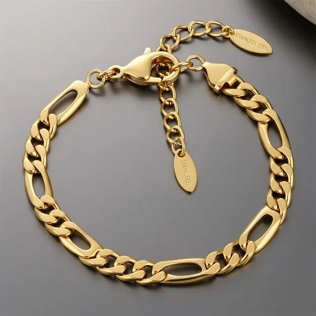 9 Model Gelang Emas Rantai Model Figaro Chain Kekinian, Perpaduan Klasik dan Modern