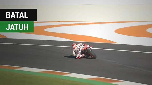 VIDEO: Momen Marc Marquez Batal Jatuh pada MotoGP Valencia