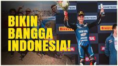 Berita video Aldi Satya Mahendra mencetak sejarah dengan menjadi juara di ajang Kejuaraan Dunia Supersport 300 (WorldSSP300) 2024.