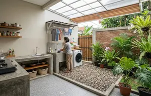 6 Inspirasi Dapur Terbuka Minimalis dengan Area Cuci yang Tidak Mudah Becek