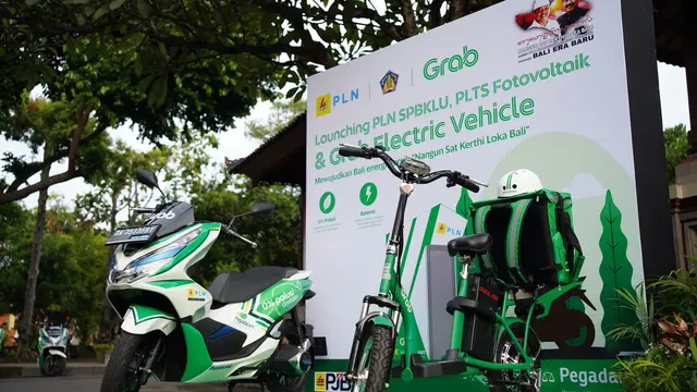 Grab Hadirkan 30 Sepeda Motor Listrik di Bali. Dok: Grab Indonesia
