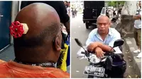 Kelakuan Orang dengan Kepala Botaknya Ini Bikin Ketawa Geli (sumber:instagram/ngakakkocak)