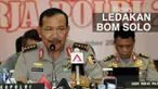 Kepala Kepolisian Republik Indonesia (Kapolri) Jenderal Polisi Badrodin Haiti meluncur ke Polda Jawa Tengah di Semarang usai ledakan di Mapolresta Solo (Surakarta).