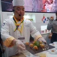 Chef asal Korea, Choi Jun Hyuk Bagikan Resep Kimchi Arancini. [dok. Korea Pavilion]