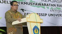 Mahyudin: mahasiswa harus menjadi pioner dalam upaya memahami dan mengimplementasikan Pancasila dan nilai-nilai luhur bangsa lainnya.