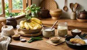 Resep Pisang Santan Balut Wijen yang Renyah dan Gurih